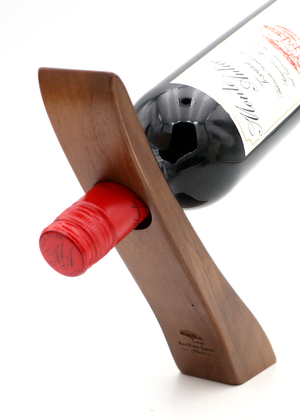 Koa Wood Wine Bottle Holder
