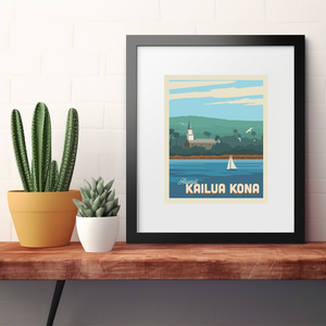 Hawaii's Kailua-Kona 8 x 10 Print