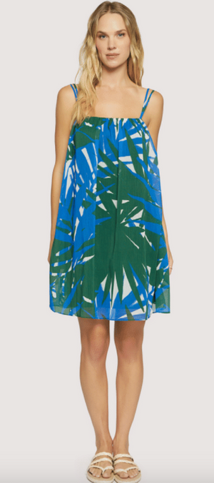 Palazzo Palm Mini Dress