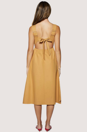 Seashell Drift Midi Dress