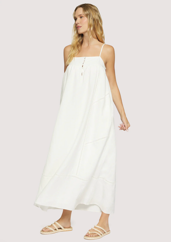 Verona Romance Maxi Dress - Off-White