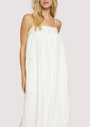 Verona Romance Maxi Dress - Off-White