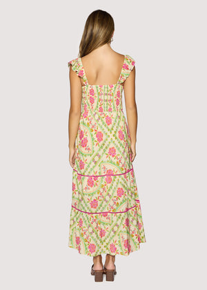Fiesta Flora Midi Dress