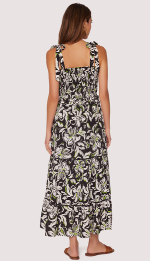 ミネルバの呪文 マキシドレス - ブラック &amp; ホワイト