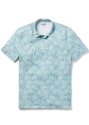 Loulu Trail Performance Polo - Nile Blue