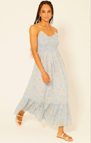 Lyon Maxi Dress - Sandshell