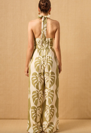 Midsummer Palm Jumpsuit