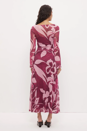 Tempo Print Maxi-jurk