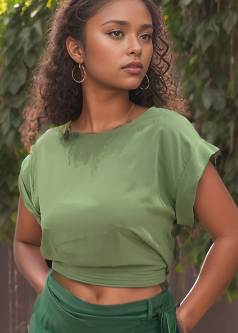 Mareva Top - Leaf Green