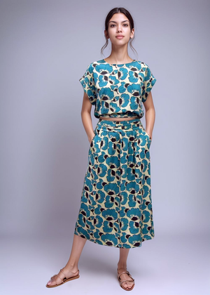 Mareva Top - Fiori Ocean