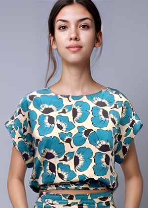 Mareva Top - Fiori Ocean