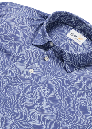 Molokai Channel Performance Polo - Blue