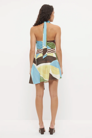 Essence MIni Dress - Abstract Painterly