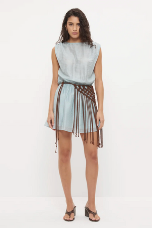 Illume MIni Dress - Freshwater Blue