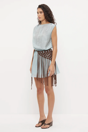 Illume MIni Dress - Freshwater Blue