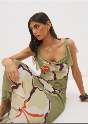 Lima Cowl Dress