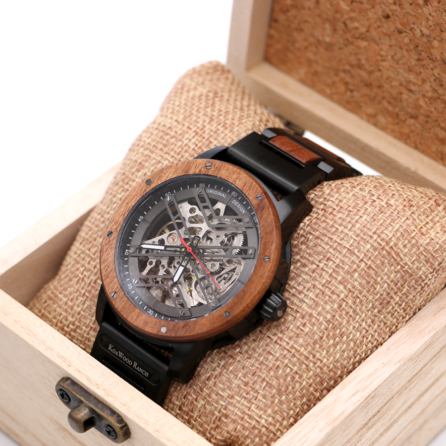 Muku - Hawaiian Koa Wood Automatic Watch