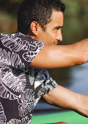 Neptune Boardshirt - Rainforest Jet