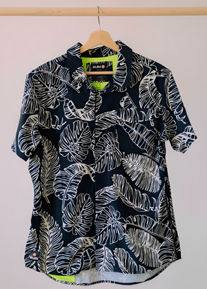 Neptune Boardshirt - Rainforest Jet