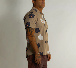 Neptune Boardshirt - Floaters Dark Sand