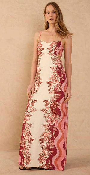 Onda Floral Maxi Dress
