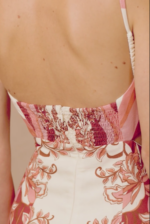 Onda Floral Maxi Dress