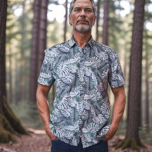 Palms Aloha - Jungle Green