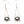 Tahitian Pearl Suspended Dangle Earring