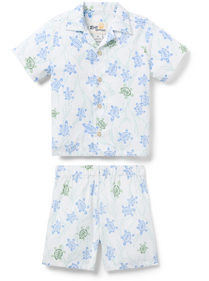Honu Holoholo Toddler CS - White