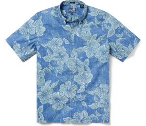 Aloha Biscus - Blue Horizon