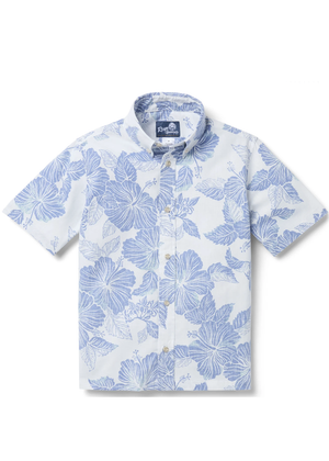 Aloha Biscus Boys - White