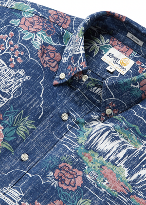 FORBIDDEN GARDENS - Navy