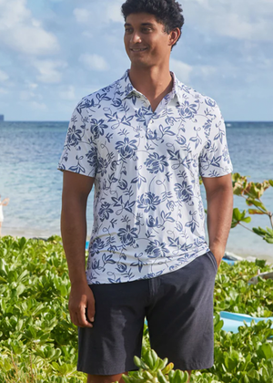 Classic Pareau Performance Polo - White