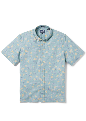 Poppies Nouveau - Nile Blue