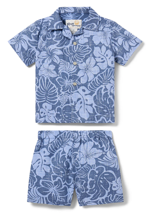 Puamana Toddler Cabana Set - Blue Horizon