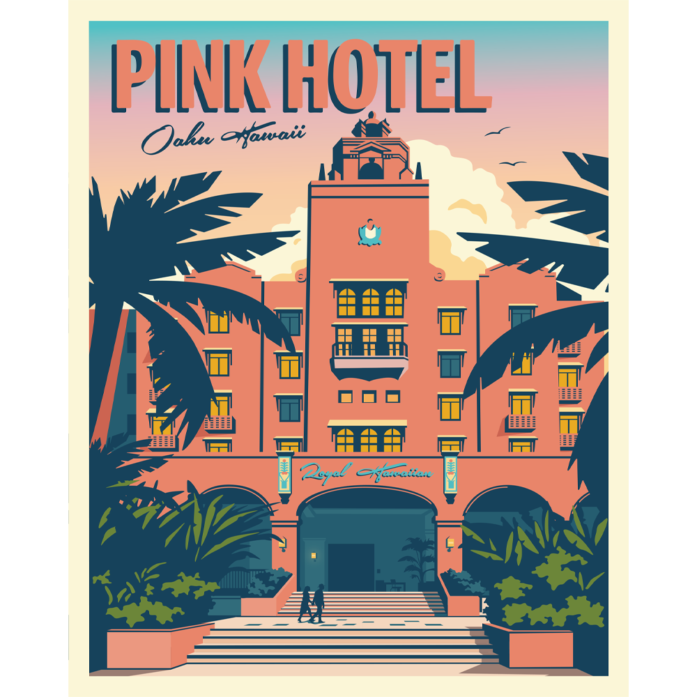 Royal Hawaiian 8 x 10 Poster | KoaWood Ranch