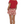 Mareva Top in Solid Ruby - Back View