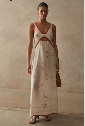 The Aubrey Maxi Dress in Kaia Floral