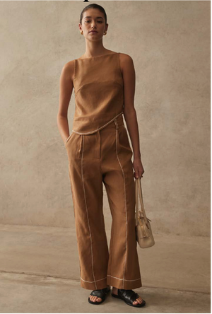 The Avalon Pants in Honey