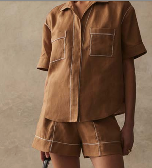 The Lydian Shirt in Honey