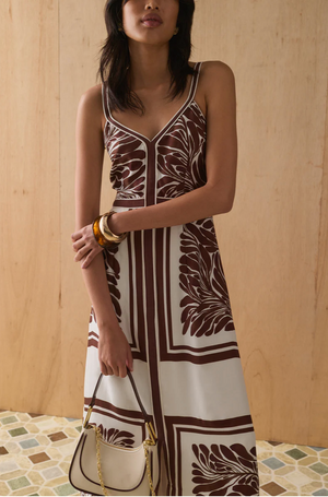 The Annika Maxi Dress in Lucena