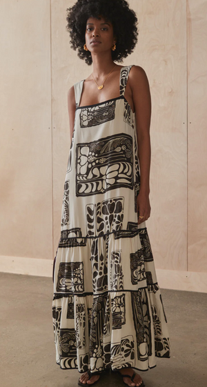 The Byrdie Maxi Dress in Jondli