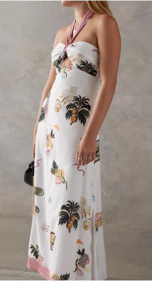 The Hallie Dress in Valencia