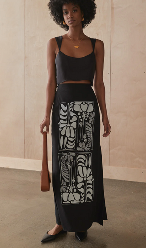 The Matilda Top in Noir