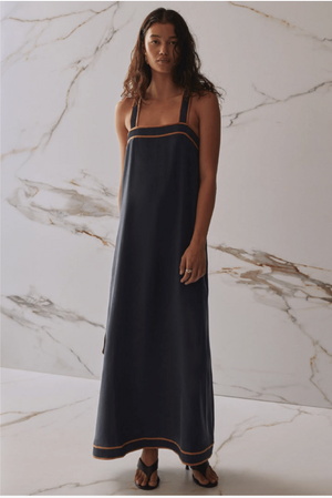 The Neroli Maxi Dress in Eclipse