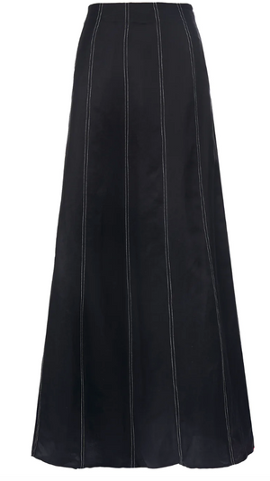 The Rita Skirt in Noir