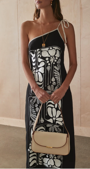 夏の花のペトラ マキシドレス