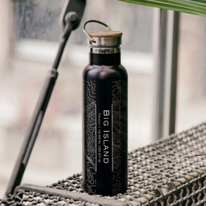 Big Island Topographical Bottle
