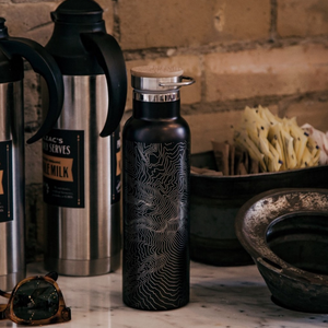 Big Island Topographical Bottle