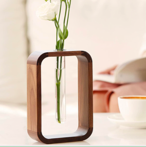 Hawaiian Koa Wood Modern Vase